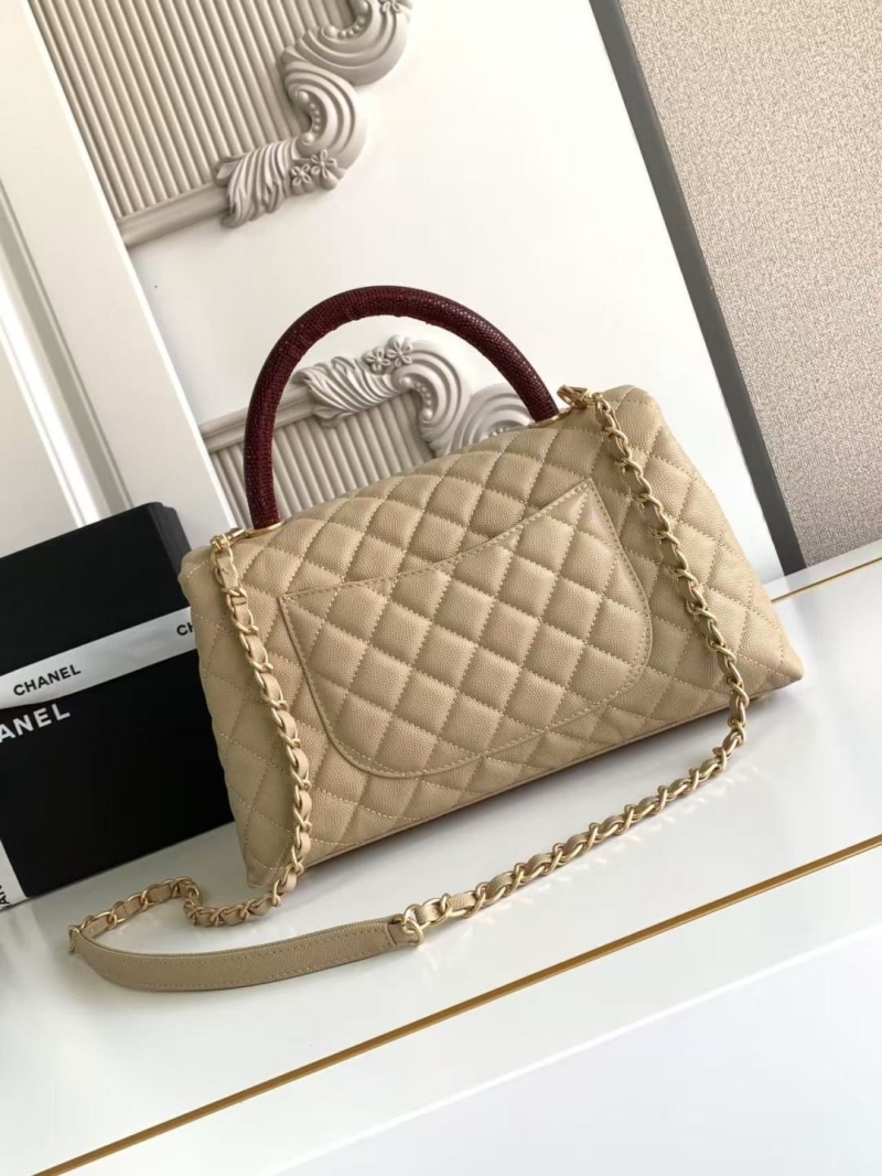 Ch**el top handle bags